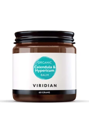 viridian calendula hypericum organic balm jar